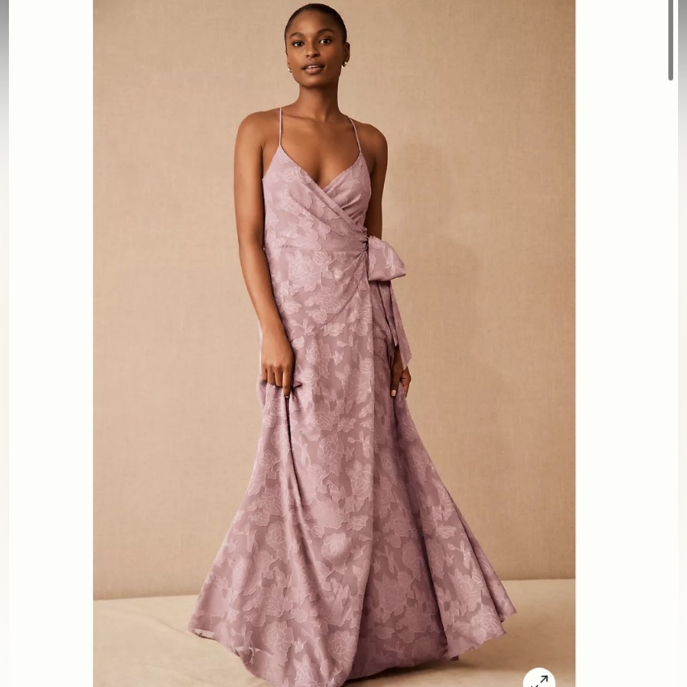 BHLDN Reid dress in Lilac Smoke